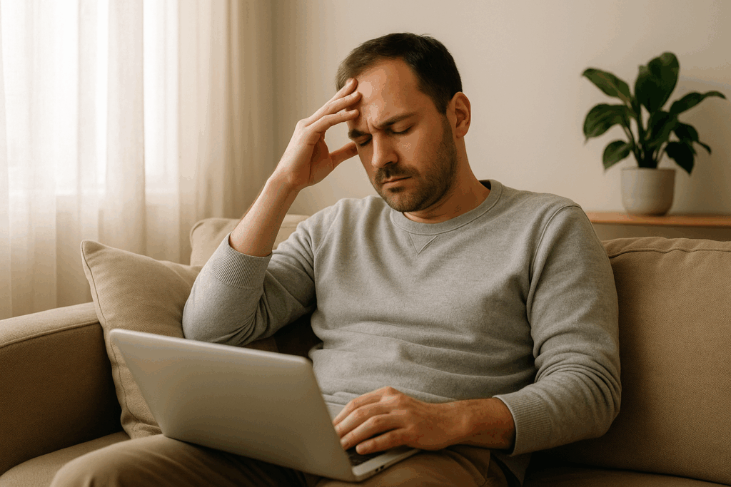 Autónomo preocupado por estar de baja y no tener ingresos suficientes